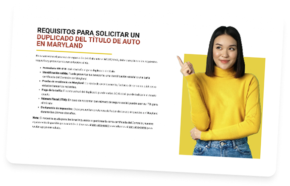 Requisitos para solicitar placas en Maryland